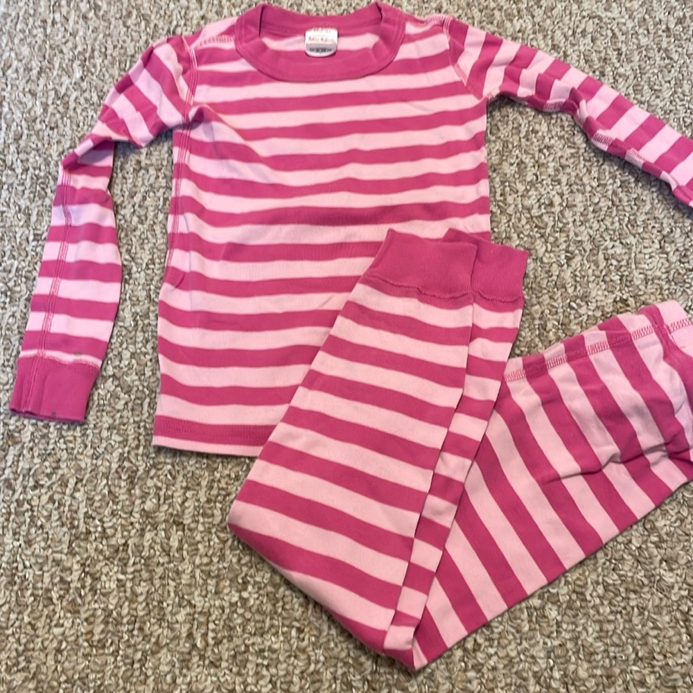Pink stripe Hanna Andersson Pajamas